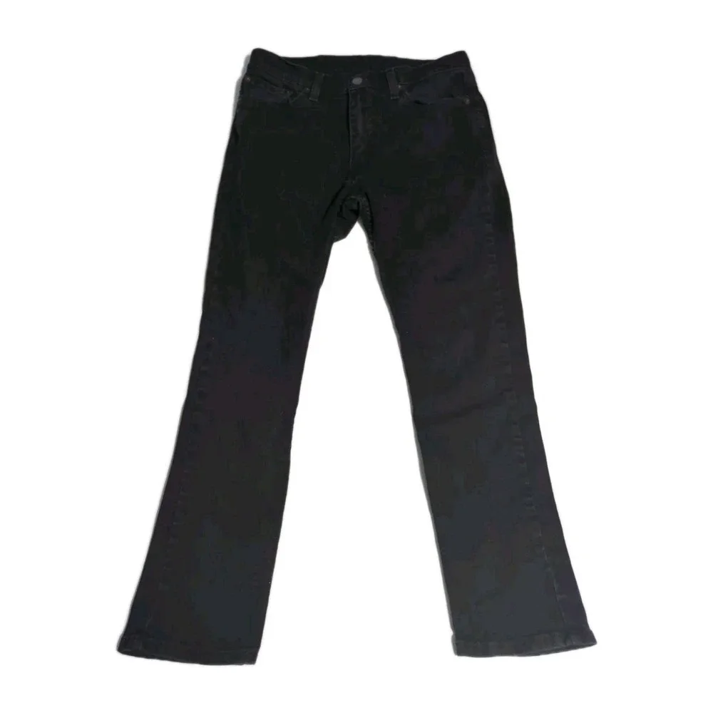 Levi's 511 Slim fit jeans mens 32x30 black stretch tapered denim streetwear